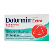 Купить Долормин экстра (Ибупрофен) таблетки №30! в Уфе